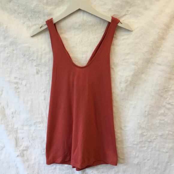 Lou & Grey Coral Twist Back Tank Top - Picture 1 of 11